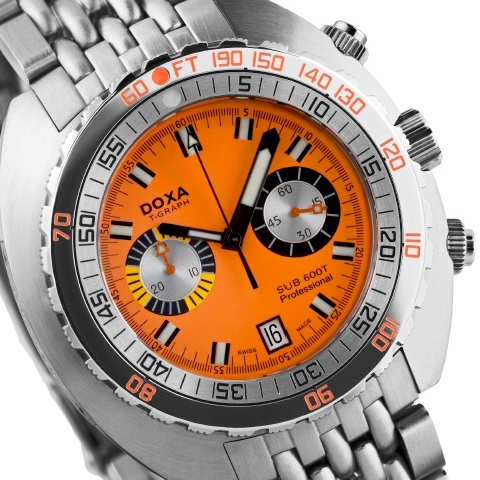 DOXA SUB 600T graph