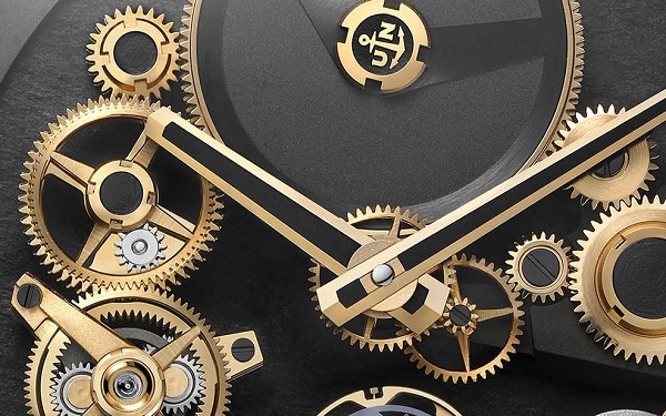 gear train free wheel tourbillon